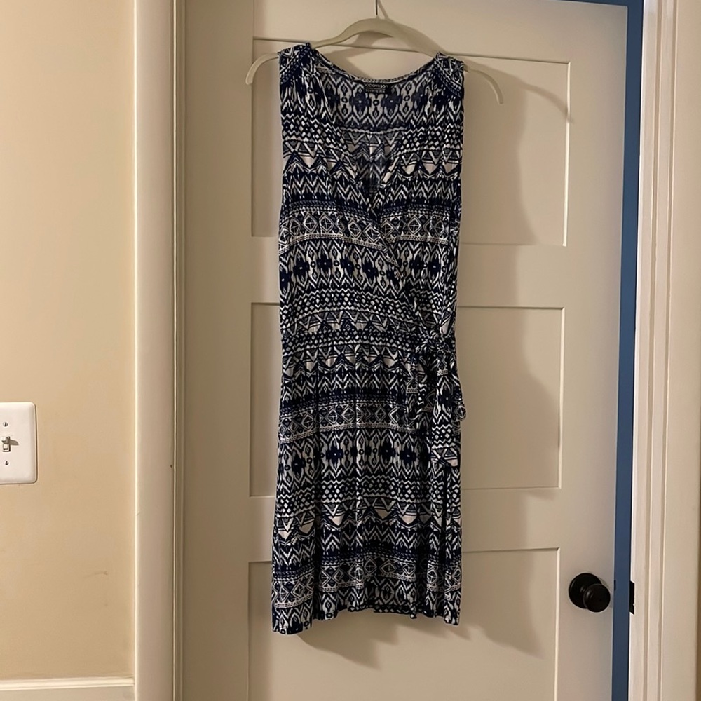 Papermoon for Stitch Fix sz L Casual faux wrap dress